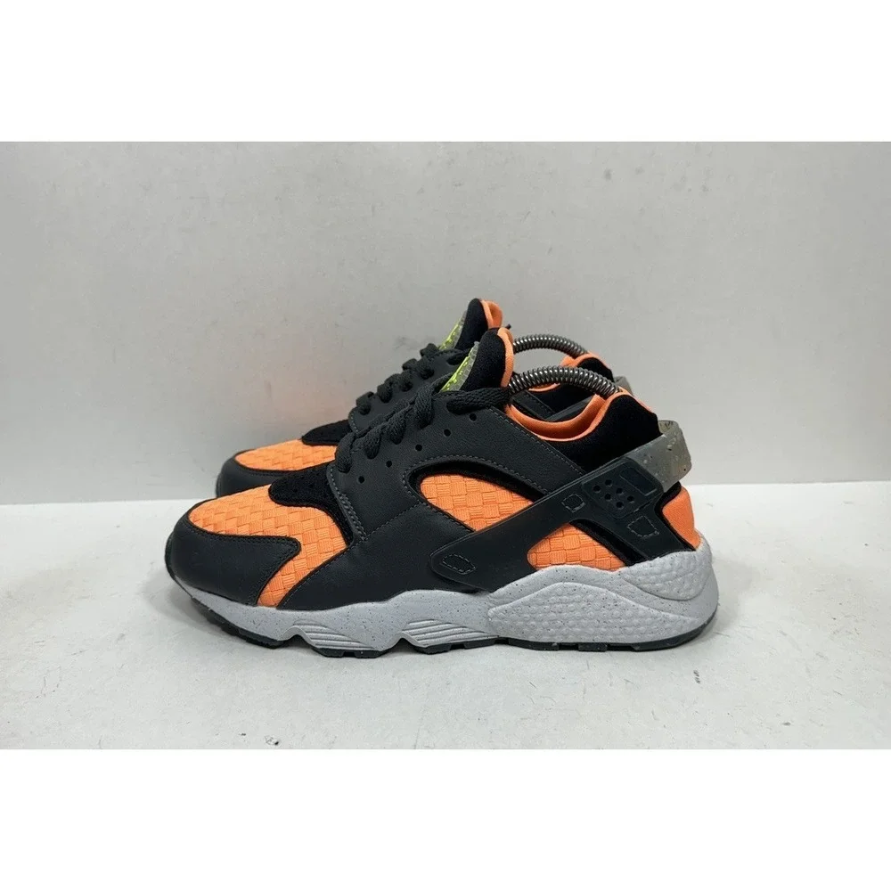 Nike Air‎ Huarache Crater PRM Halloween Black Orange DQ5013-001 Men's Size 8